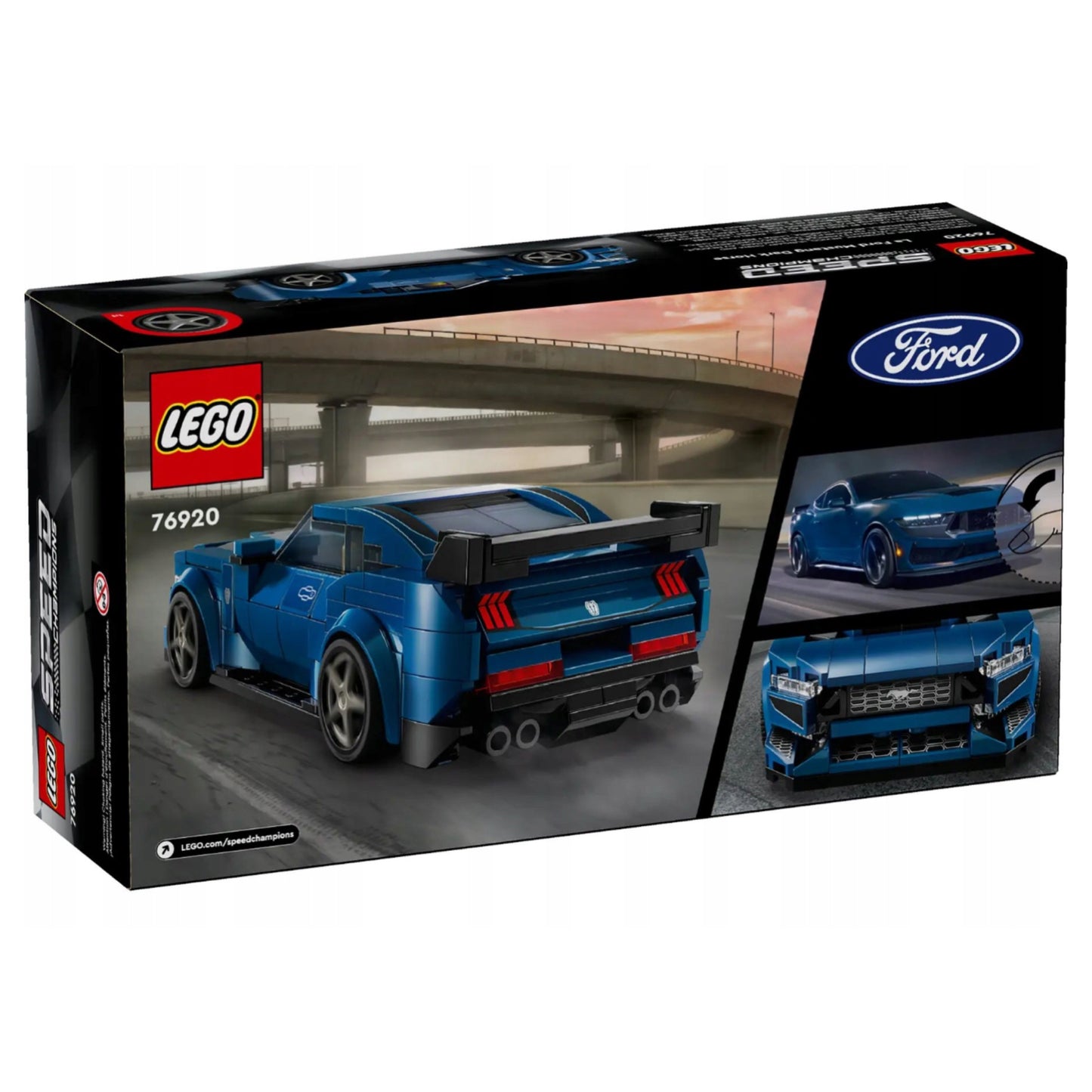 LEGO Speed Champions Ford Mustang Dark Horse – sportinis automobilio modelis