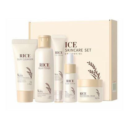 „Reis Beauty“ veido priežiūros rinkinys moterims su ryžių ekstraktu