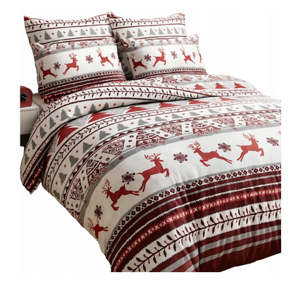 Kalėdinė patalynės užvalkalų komplektas