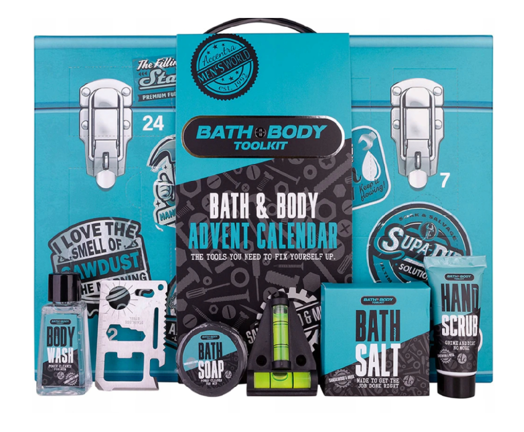 „BATH & BODY TOOLKIT” Advento kalendorius vyrams