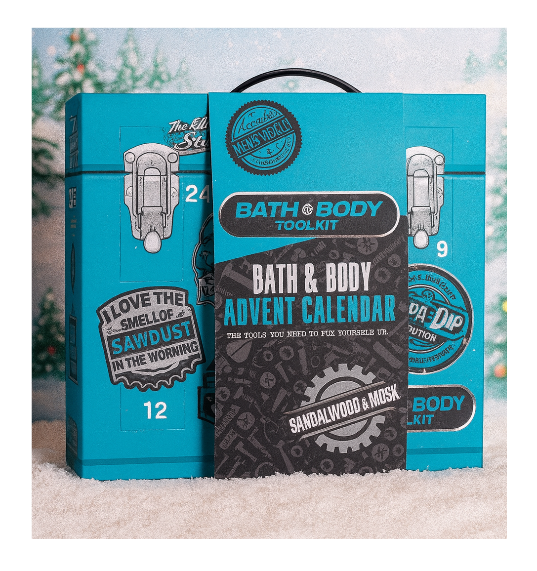 „BATH & BODY TOOLKIT” Advento kalendorius vyrams