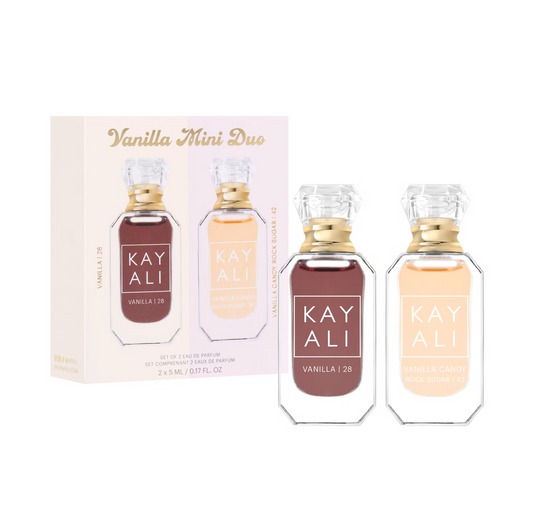 KAYALI Vanilla Mini Duo – vanilės mini duetas (Vanilla | 28 & Vanilla Candy)