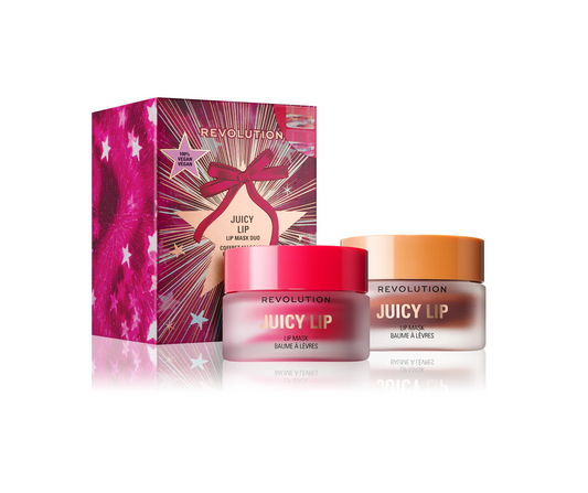 „Makeup Revolution Xmas 2025 Juicy Peptide“ šventinis lūpų kaukių rinkinys