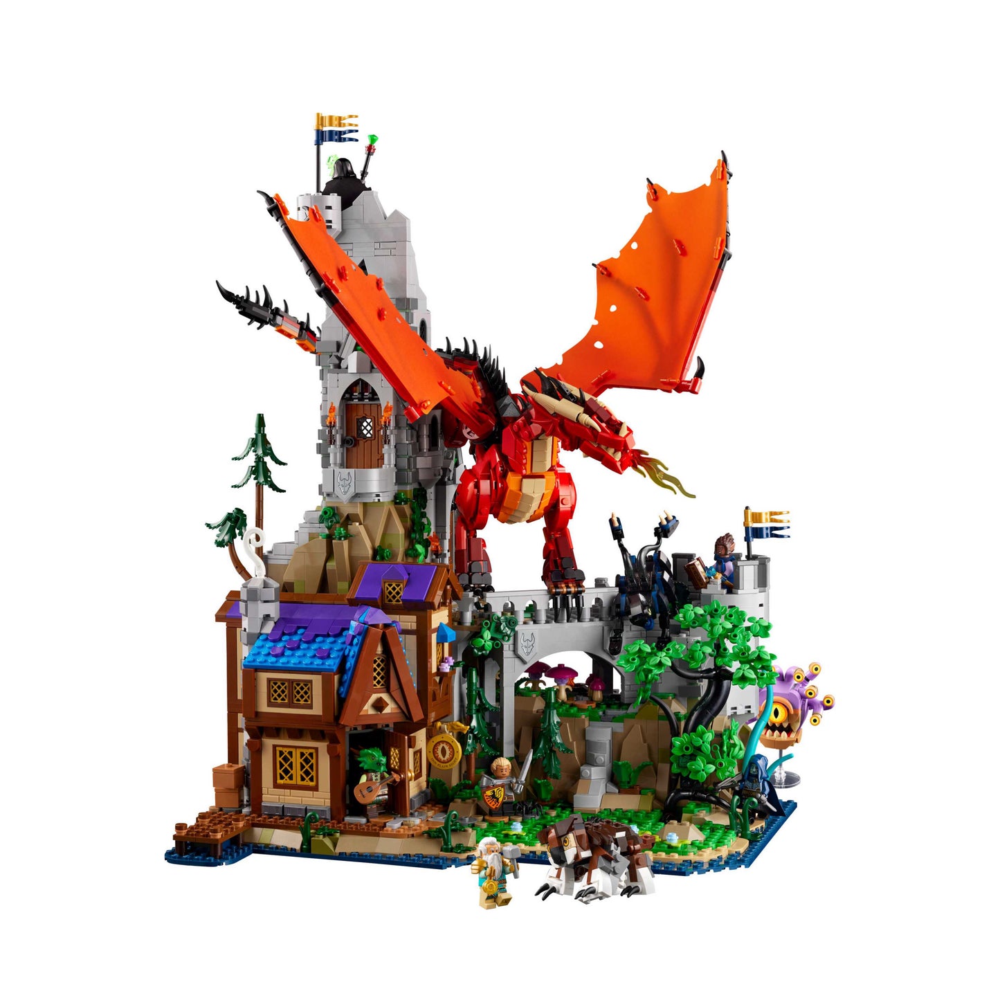LEGO® Ideas Dungeons & Dragons: raudonojo drakono istorija 21348