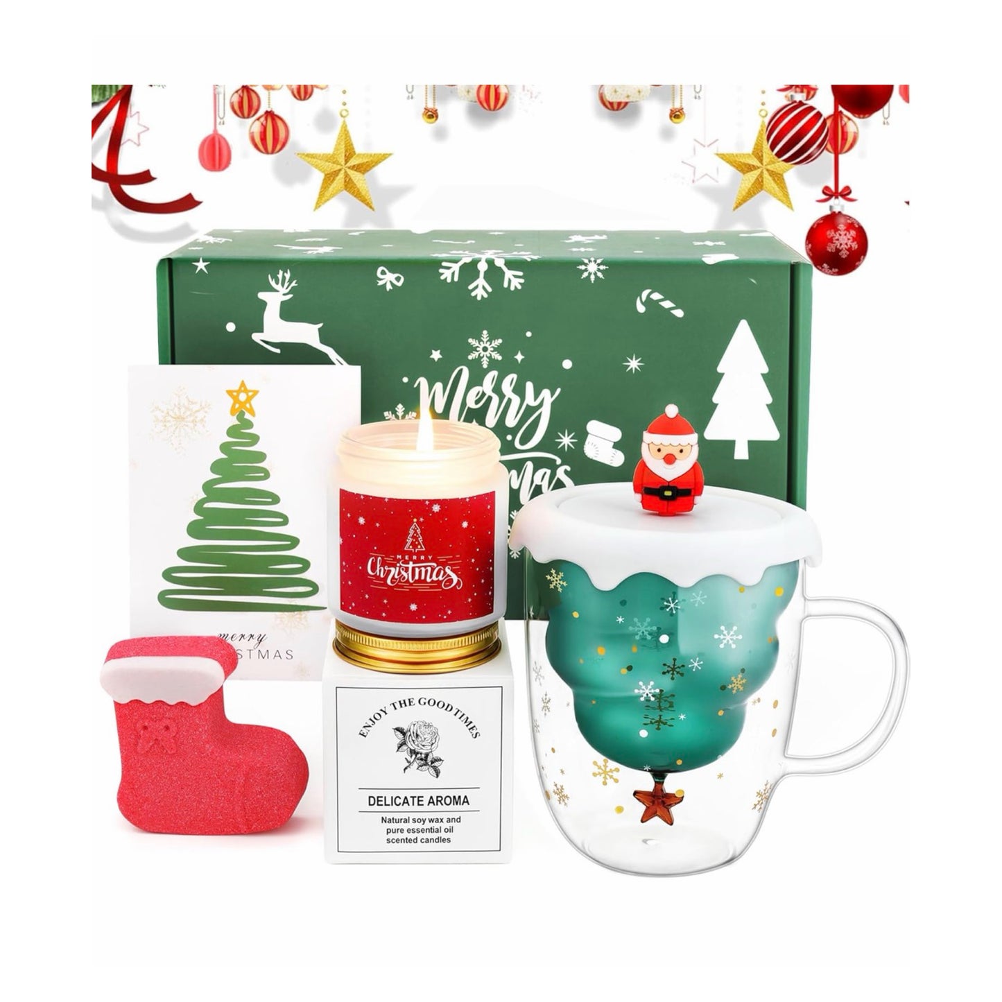 Kalėdinis dovanų rinkinys „Merry Christmas“