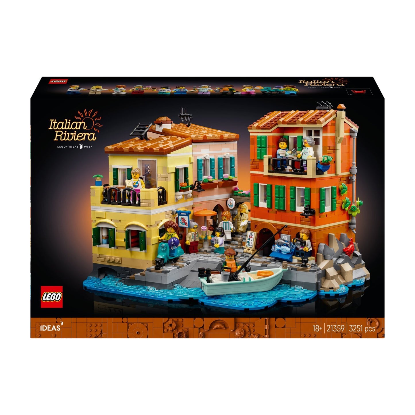 LEGO® Ideas Italijos Rivjera 21359