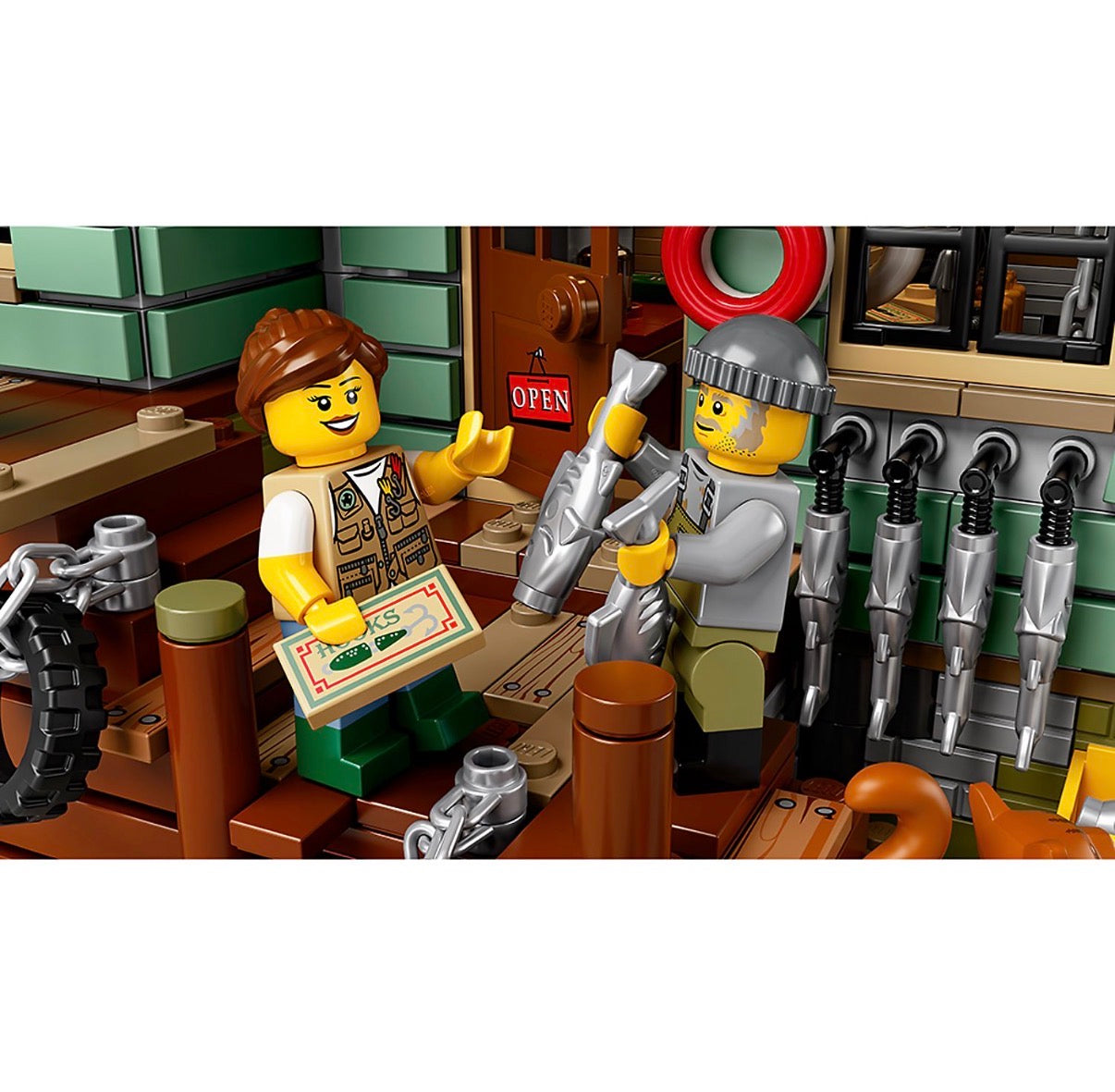 LEGO® Ideas Amžiaus žvejybos parduotuvė 21310