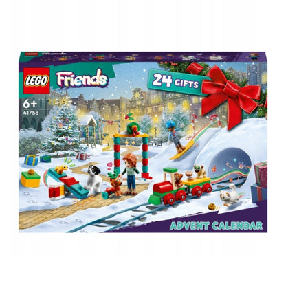 LEGO® Friends advento kalendorius 2025 – Kalėdinis gyvūnėlių pasaulis vaikams