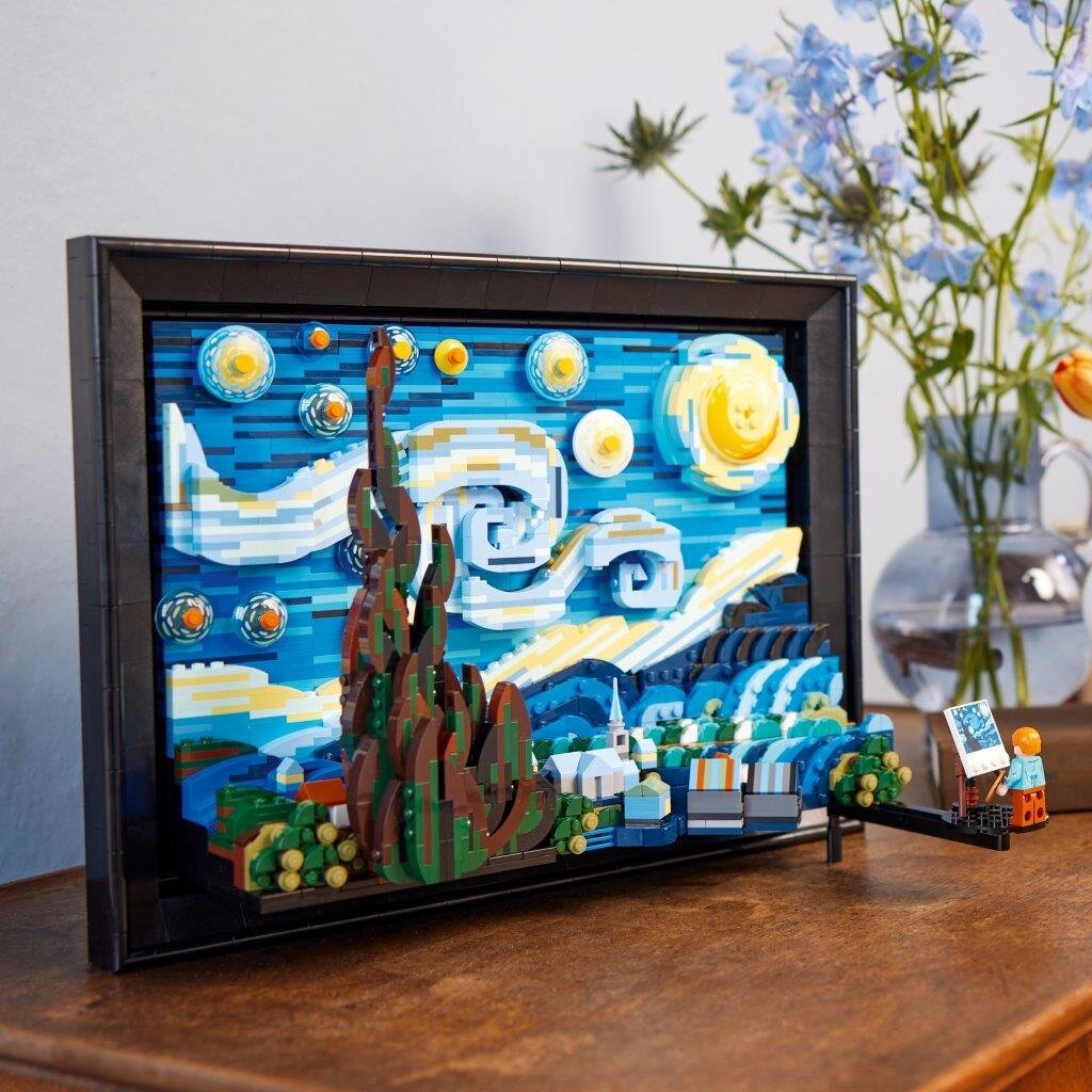 LEGO® Ideas Vincentas van Gogas – Žvaigždėta naktis 2133