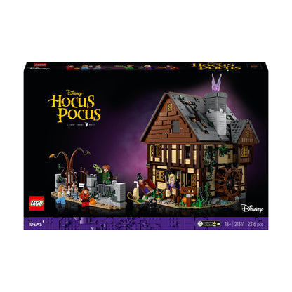 LEGO® Ideas „Disney“ Fokus Pokus“: Sandersonų seserų namas 21341