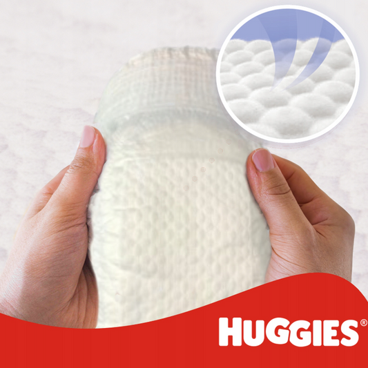 HUGGIES Little Movers Mega Pack 4 (7–18 kg), 66 vnt