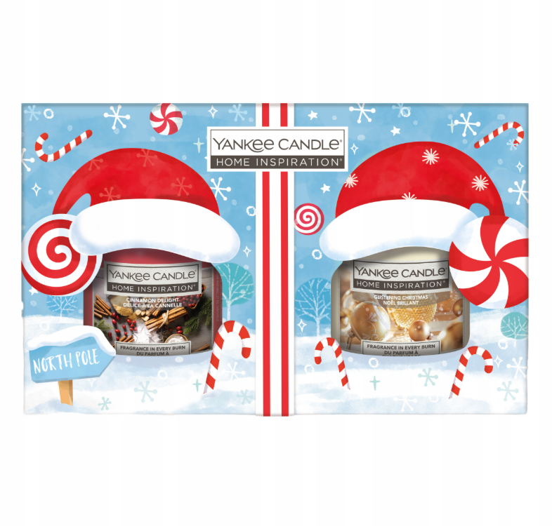 „Yankee Candle – North Pole“ Kalėdinis žvakių rinkinys (2 vnt.)