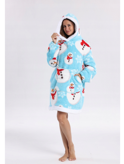 Pledas – džemperis 3in1 „Beagle Dogs“ su šiltomis kojinėmis - XXL