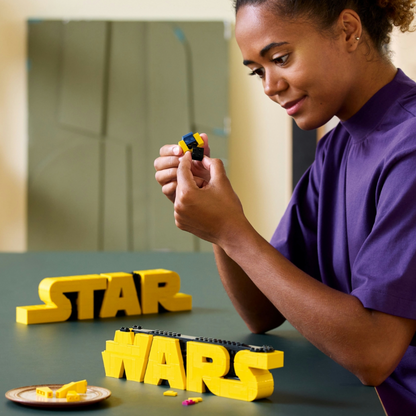 LEGO® Star Wars™ Konstruojamas Star Wars™ logotipas