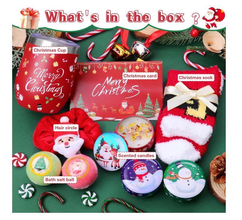 Kalėdinis Pasilepinimo Dovanų Rinkinys Moterims