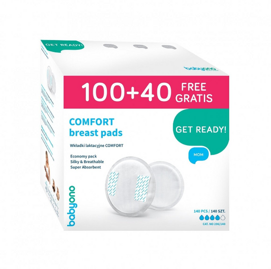 BabyOno įdėklai į liemenėlę COMFORT140 vnt 296/140