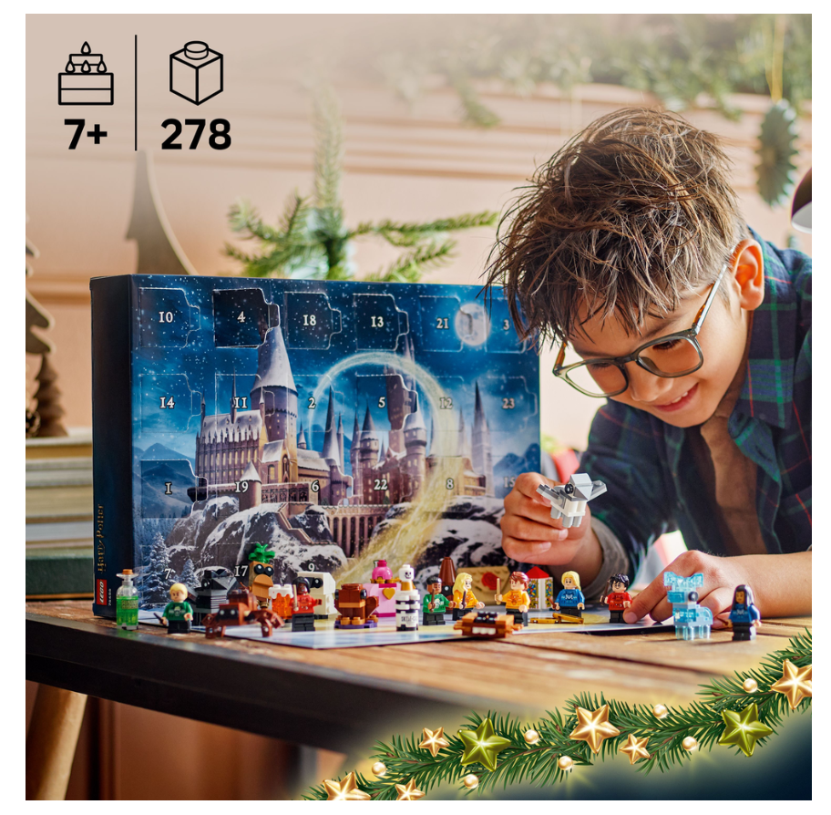 LEGO® Harry Potter™ 2025 metų advento kalendorius