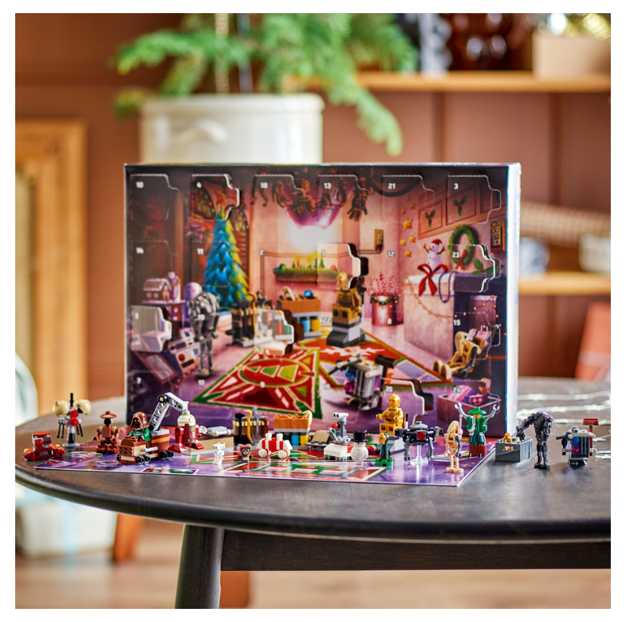 LEGO® Žvaigždžių karų 2025 metų advento kalendorius