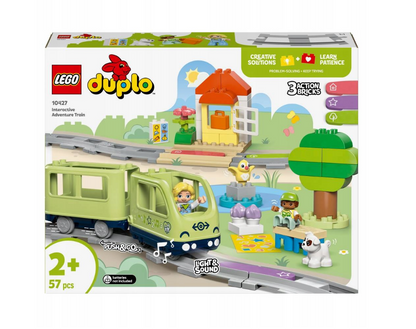 LEGO® DUPLO® Town Interaktyvus nuotykių traukinukas