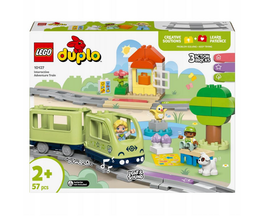 LEGO® DUPLO® Town Interaktyvus nuotykių traukinukas