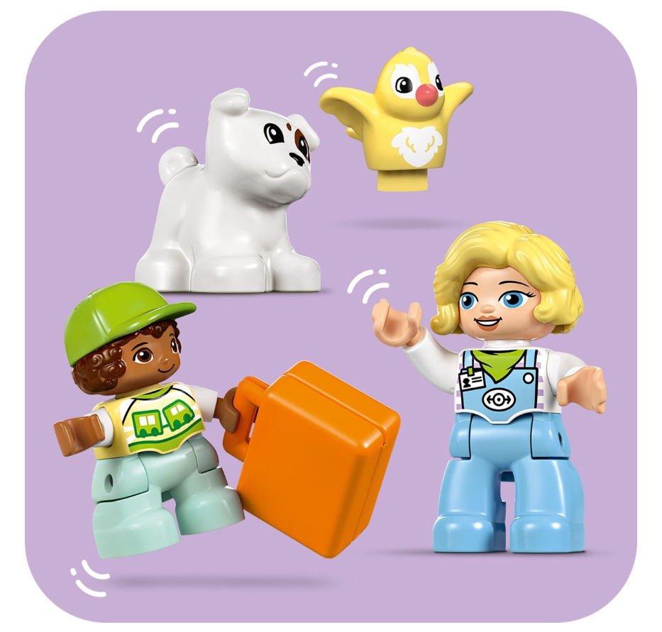 LEGO® DUPLO® Town Interaktyvus nuotykių traukinukas