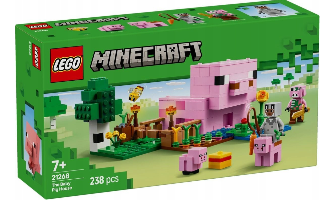 LEGO® Minecraft® Paršelių namas