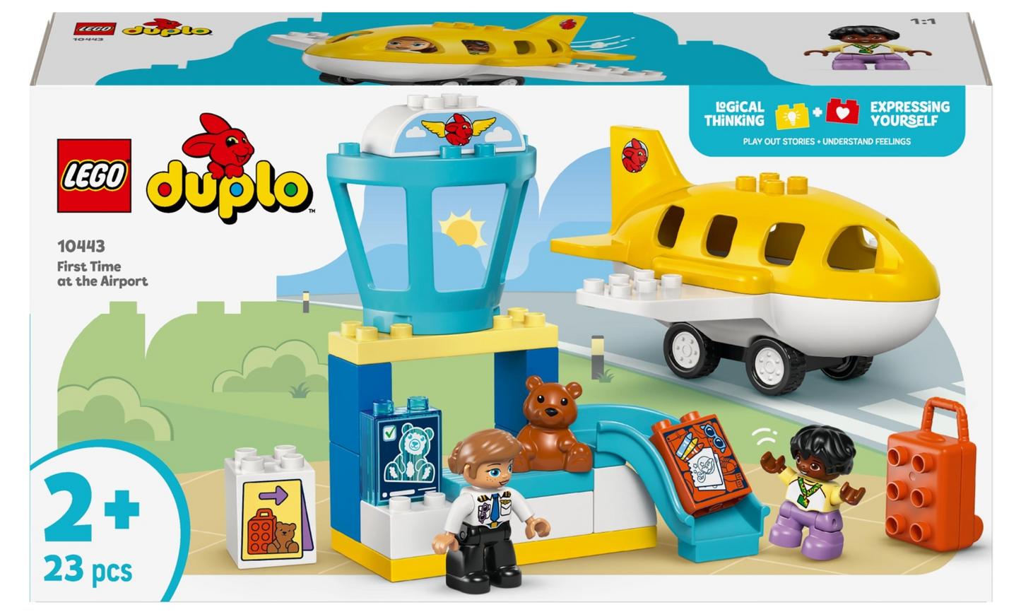 LEGO® DUPLO® Town Pirmasis apsilankymas oro uoste