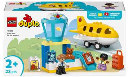 LEGO® DUPLO® Town Pirmasis apsilankymas oro uoste