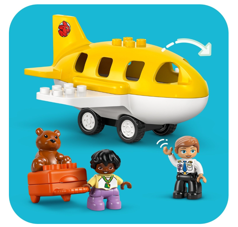 LEGO® DUPLO® Town Pirmasis apsilankymas oro uoste