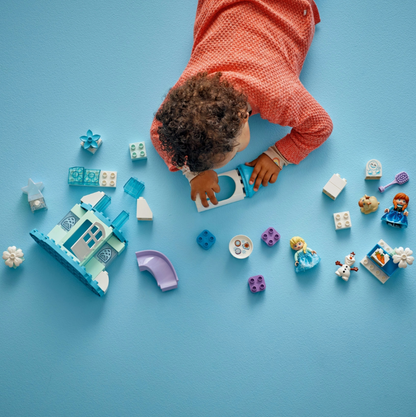 LEGO® DUPLO® Disney™ Vakarėlis Anos ir Elzos „Ledo šalies“ pilyje