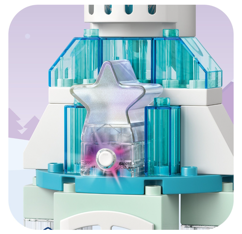 LEGO® DUPLO® Disney™ Vakarėlis Anos ir Elzos „Ledo šalies“ pilyje