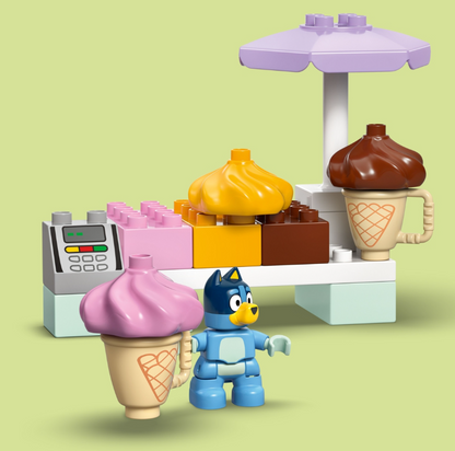 LEGO® DUPLO® Berry Išvyka į ledainę su Bluey