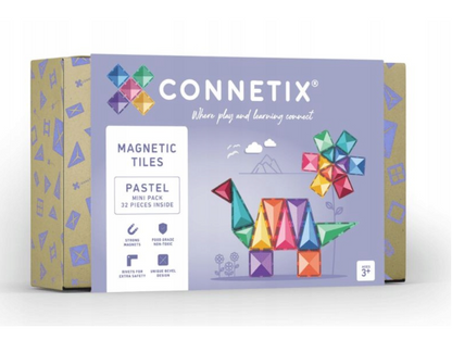 CONNETIX pastelinis Mini rinkinys (32 dalys)
