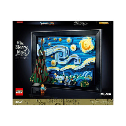 LEGO® Ideas Vincentas van Gogas – Žvaigždėta naktis 2133
