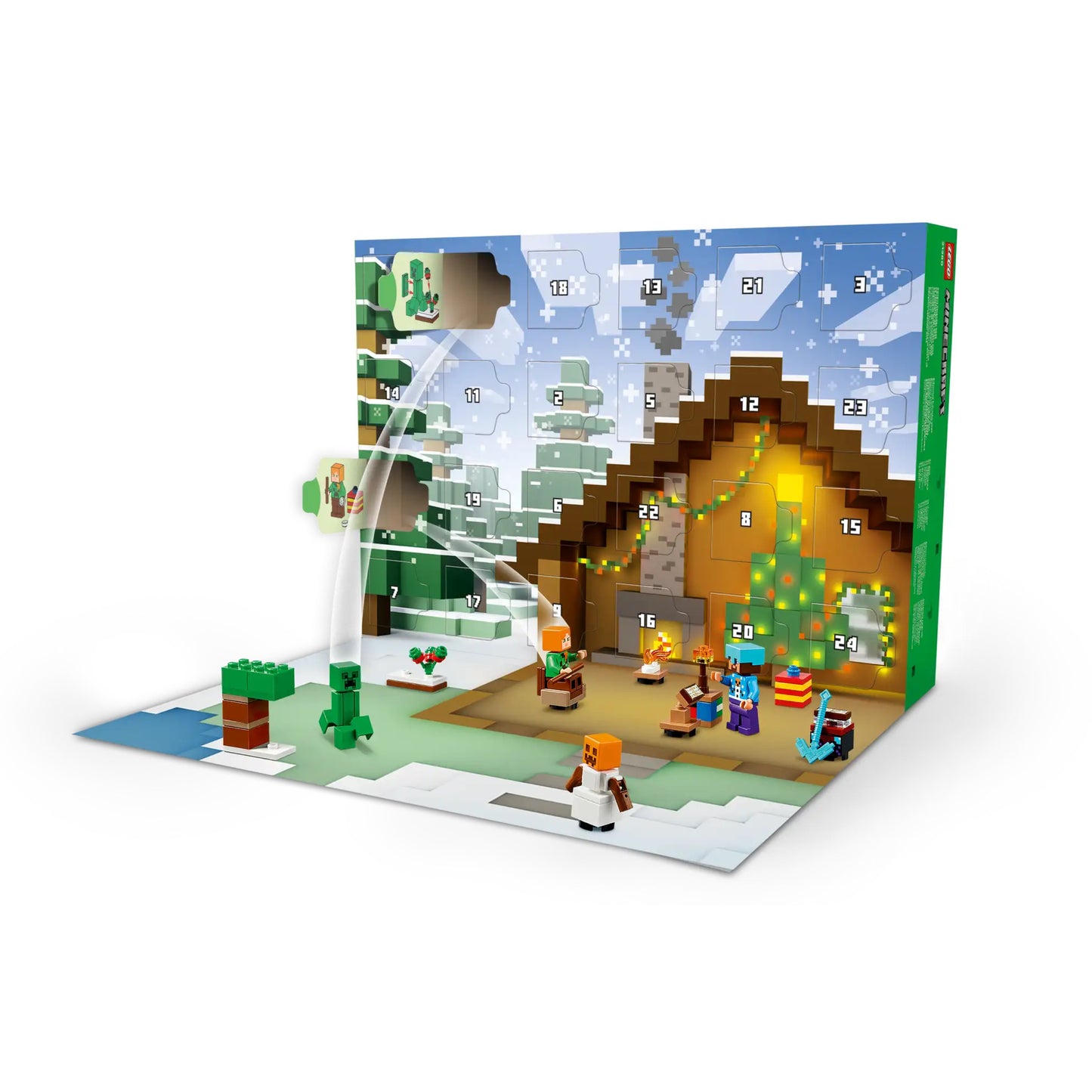 LEGO® Minecraft® 2025 metų advento kalendorius