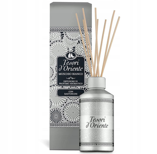 TESORI D’ORIENTE White Musk Aromatic Diffuser, namų kvapas 200 ml