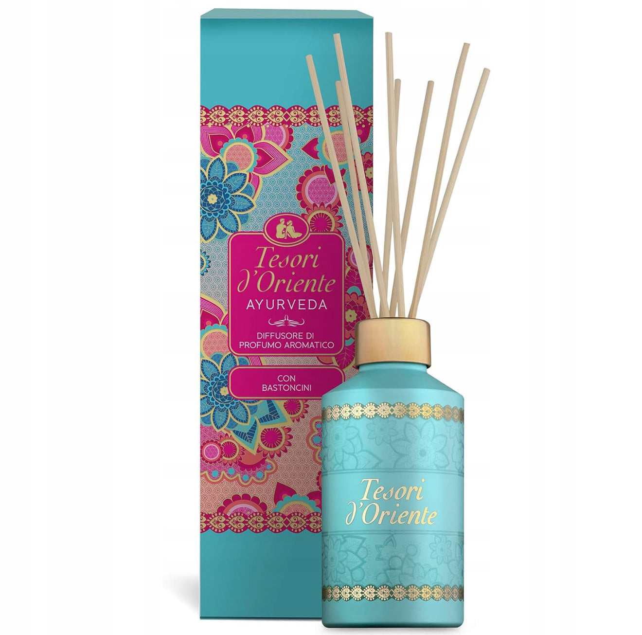 TESORI D’ORIENTE Aromatic Diffuser, namų kvapų rinkinys 3x200ml