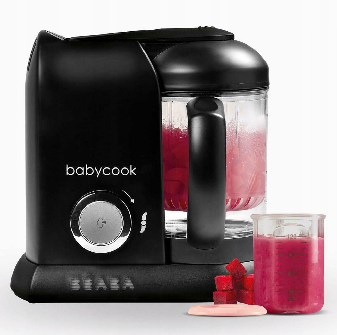 BEABA garintuvas trintuvas Babycook Solo 4in1 Black