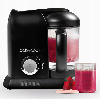 BEABA garintuvas trintuvas Babycook Solo 4in1 Black
