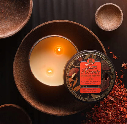 TESORI d'ORIENTE Japanese Rituals, aromatinė žvakė, 200g