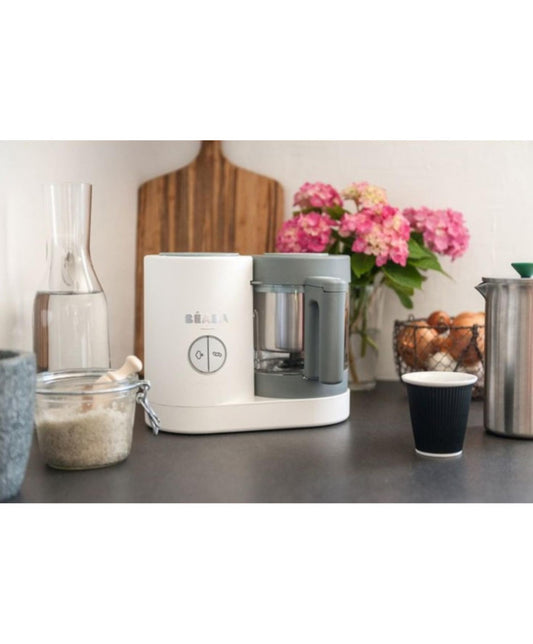 BEABA BABYCOOK TRINTUVAS-GARINTUVAS NEO, GREY/WHITE