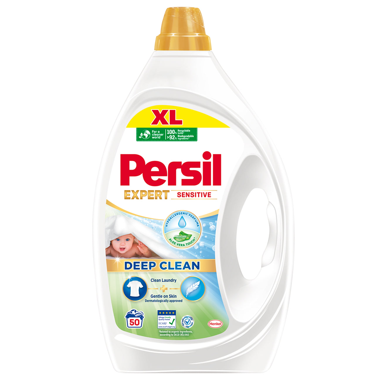 Skalbimo gelis Persil Sensitive 50 skalb., 2,25l
