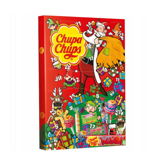 Chupa Chups Advento kalendorius – 24 saldžios staigmenos su ledinukais ir guma
