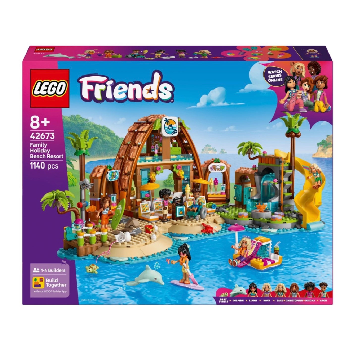LEGO® Friends Šeimos atostogos pajūrio poilsiavietėje