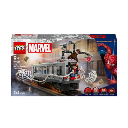 LEGO® Super Heroes Marvel Žmogaus voro ir Daktaro Aštuonkojo kova metro