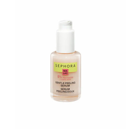 SEPHORA COLLECTION „Gentle Peeling Serum“ – švelniai eksfolijuojantis serumas su niacinamidu ir pieno rūgštimi (30 ml)