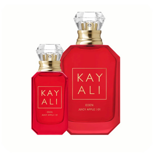 KAYALI Eden Juicy Apple | 01 – parfumuotas vanduo (Duo rinkinys)