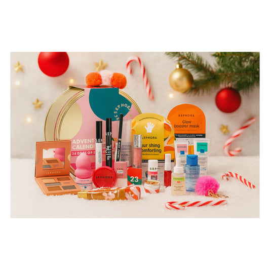 SEPHORA COLLECTION 2025 Premium advento kalendorius – 24 kosmetikos staigmenos