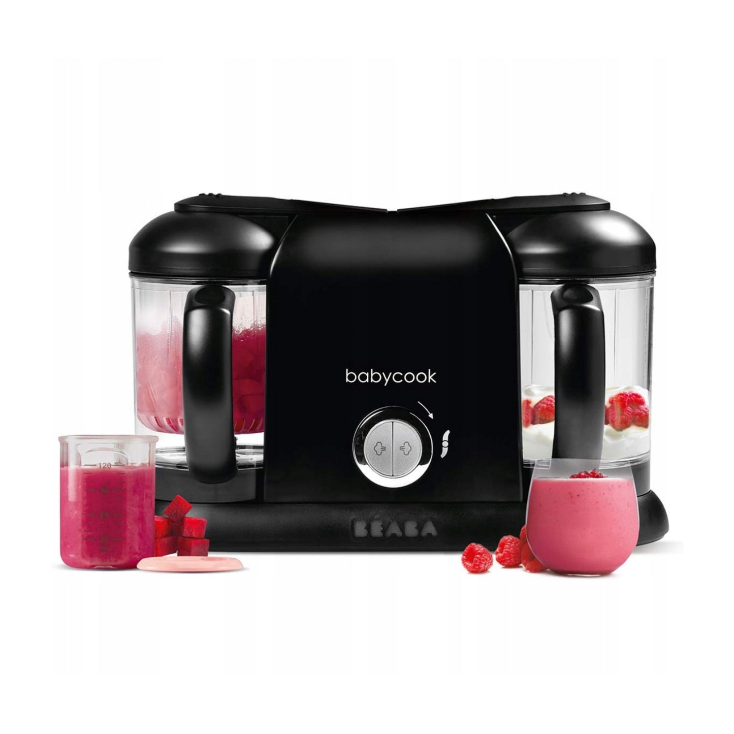 BEABA BABYCOOK PLUS trintuvas-garintuvas 4in1, Black