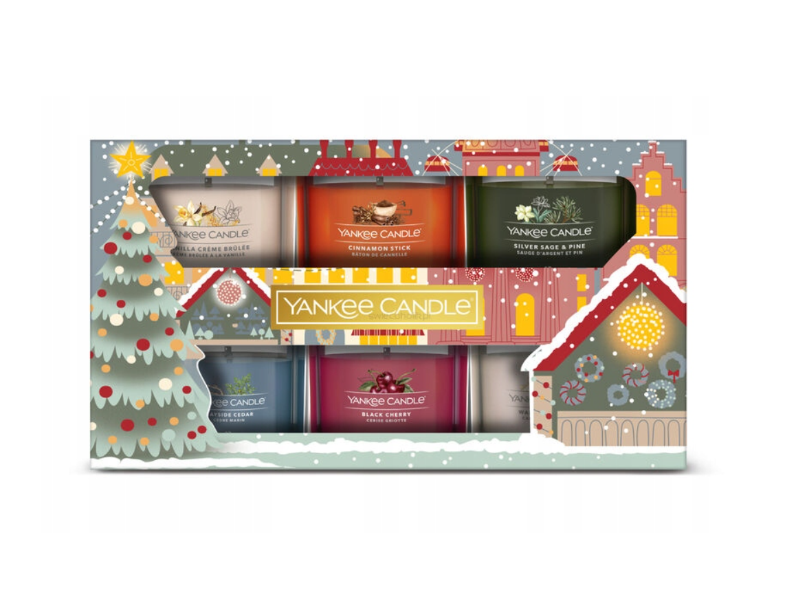 „Yankee Candle“ „Passport To The Holidays“ dovanų rinkinys  (6 žvakutės)